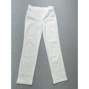 Spanx Leggings Womens Extra Small Petite White‎ Jean Skinny Denim Straight Leg